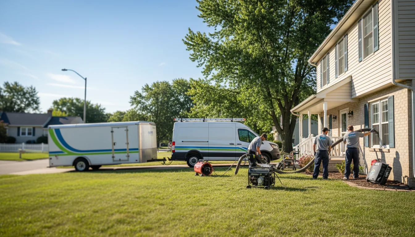 Flooded Basement Restoration And Cleanup With Repair in Belfry, MT near me
